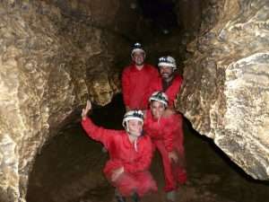 reportaje fotografico de espeleología