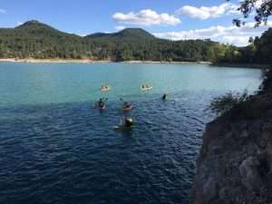 piraguismo en la toba