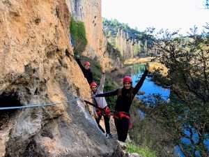 via ferrata del ventano del diablo en cuenca