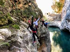 via ferrata del ventano del diablo en cuenca