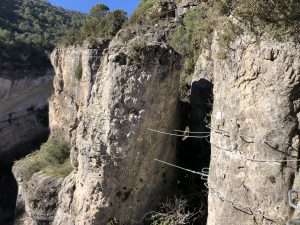 via ferrata de priego en cuenca