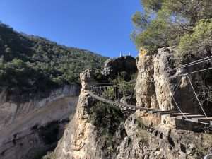 via ferrata de priego en cuenca