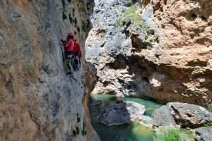 ferrata ventano del diablo cortados de villalba