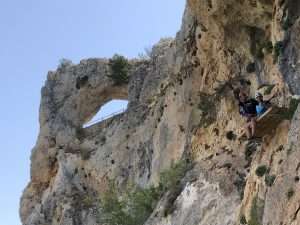 ferrata ventano del diablo en el barranco del jucar