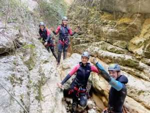 Descenso de cañones en Cuenca